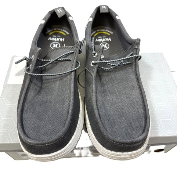 Hurley Laguna Gray Sneakers Men’s Size 10 | New - Picture 2 of 7